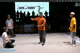 JD2013 中國賽區 hiphop 4進(jìn)2 王笛 秦煜 vs 阮程 王亞龍