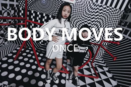 小美女的五節舞蹈私教小課成果 又美又萌《body moves 》