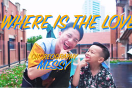 羅嘉豪95后小鮮肉帶著(zhù)04后超鮮肉的HIPHOP舞蹈，一大一小帥爆了??！