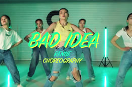 爵士暑假班，任佳老師的 新編舞 A妹的“bad idea”