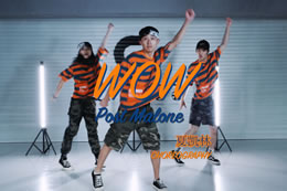 在貝卡學(xué)完一期爵士教練班，學(xué)員夏凱林自編舞WOW